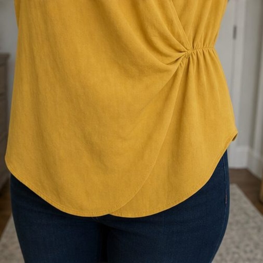Teal Tunic Blouse - Picture 6 of 6